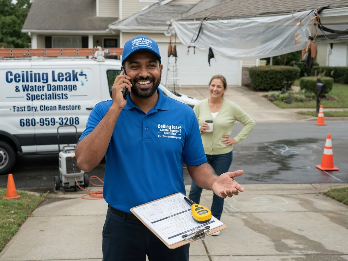 Ceiling Leak Cleanup San Jose, NM FAQs